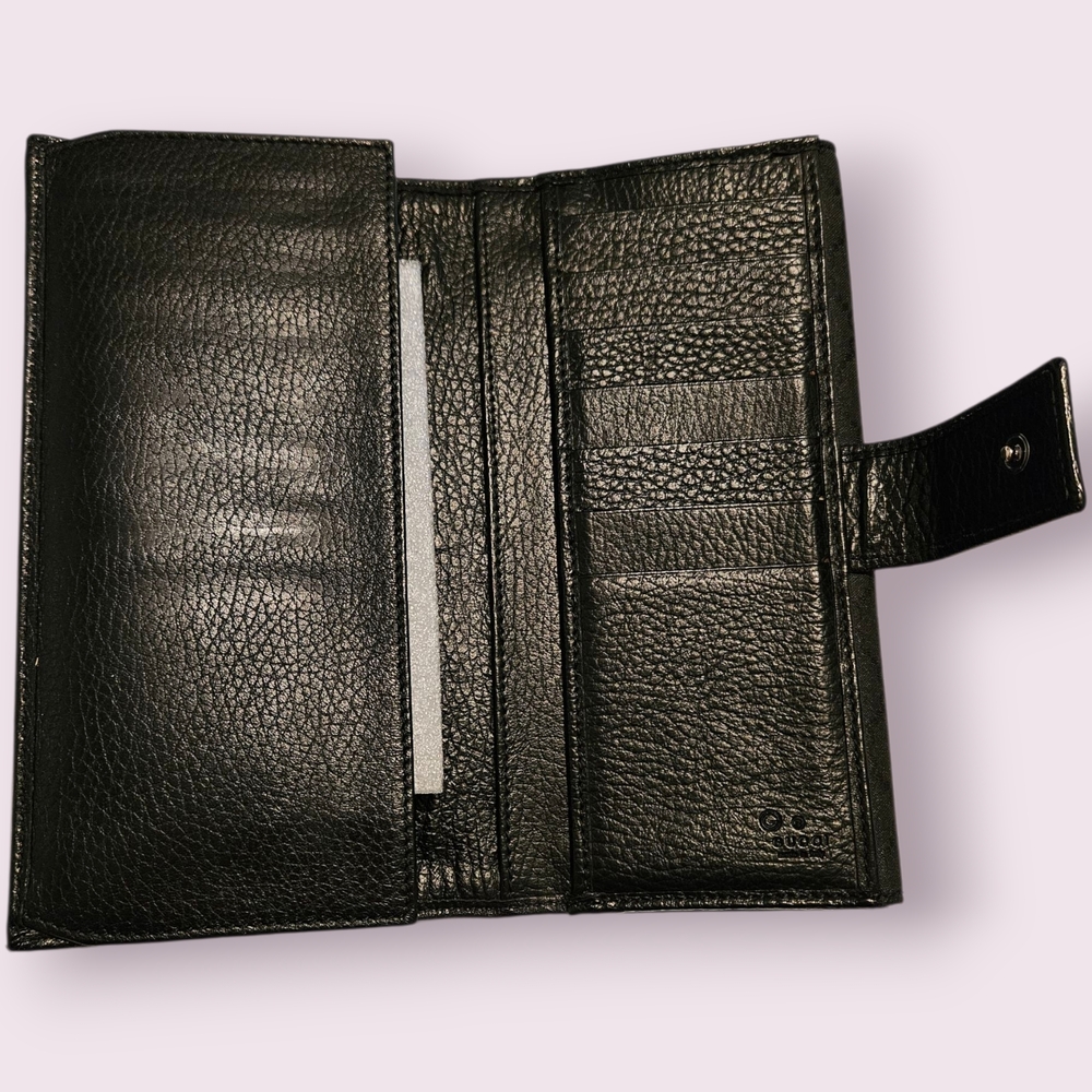 Gucci Black Leather Wallet